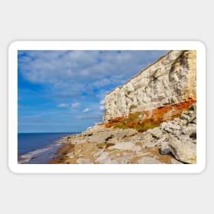 Cliffs at Old Hunstanton Sticker